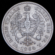 1/6 талера 1864 (Пруссия) A