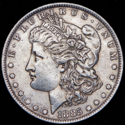1 доллар 1885 (США) O