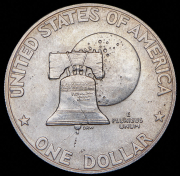 1 доллар 1976 "200 лет независимости США" (США) S