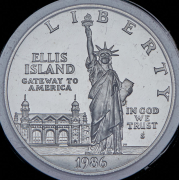 1 доллар 1986 "100 лет Статуе Свободы" (США) S