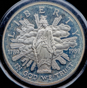 1 доллар 1989 "200 лет Конгрессу" (США)
