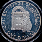 1 доллар 1992 "200 лет Белому Дому" (США)