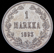 1 марка 1893 (Финляндия) L