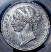 1 рупия 1840 (Британская Ост-Индская Компания) (в слабе)