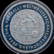 10 евро 2005 "Чемпионат мира по футболу 2006" (Германия)