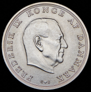 10 крон 1968 "Свадьба принцессы Бенедикты" (Дания)