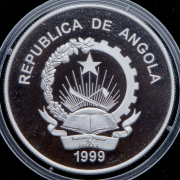 100 кванз 1999 "XXVII Летние Олимпийские игры 2000 года в Сиднее" (Ангола)