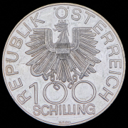 100 шиллингов 1979 (Австрия) 