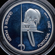 2 5 евро 2011 "100 лет Военному институту армейских курсантов" (Португалия)