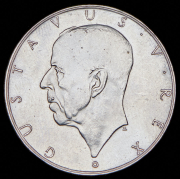 2 кроны 1938 "300 лет поселению Делавэр" (Швеция)