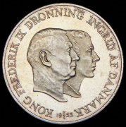 2 кроны 1953 "Кампания против туберкулёза в Гренландии" (Дания)