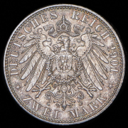 2 марки 1901 "200-летие королевства" (Пруссия)