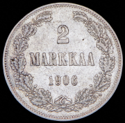 2 марки 1906 (Финляндия) L