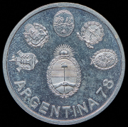 2000 песо 1978 "Чемпионат мира по футболу 1978 года" (Аргентина)
