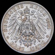 3 марки 1911 (Вюртемберг) F