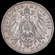 3 марки 1912 (Баден) G