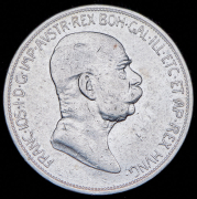 5 крон 1908 "60 лет правлению Франца Иосифа I" (Австрия)