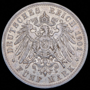 5 марок 1901 (Пруссия) A