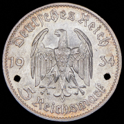 5 марок 1934 (Германия) Е