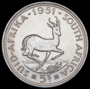 5 шиллингов 1951 (ЮАР)