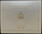 Годовой набор монет 2005 (Ватикан) (в п/у)