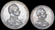 Набор из 2 монет 2 и 3 марки 1913 "25 лет правлению Вильгельма II" (Пруссия)