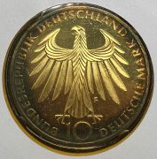 Набор из 2 сер  монет 10 марок 1972 "Олимпиада" (Германия) (в п/у)