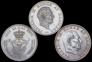 Набор из 3 сер. монет 2 и 5 крон 1958-1964 (Дания)