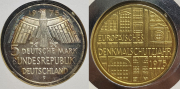 Набор из 4 сер  монет 5 марок 1968  1975 (Германия) (в п/у)