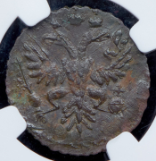 Полушка 1731 (в слабе)