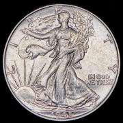 1/2 доллара 1945 (США) без букв