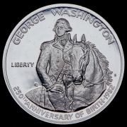 1/2 доллара 1982 "250 лет со дня рождения Джорджа Вашингтона" (США) S