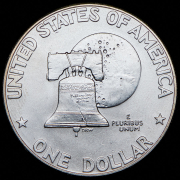 1 доллар 1976 "200 лет независимости США" (США) S