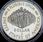 1 доллар 1987 "200 лет Конституции США" (США) S