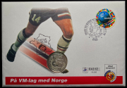 1 франк 1997 "Чемпионат мира по футболу 1998" (Франция) (в п/у)