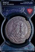 1 пиастр 1680 (Тоскана) (в слабе)