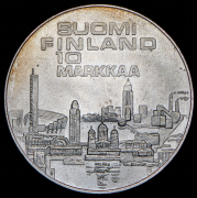 10 марок 1971 "X Чемпионат Европы по легкой атлетике" (Финляндия)