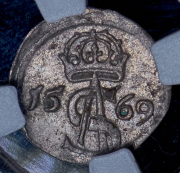 2 денара 1569 (Литва) (в слабе)