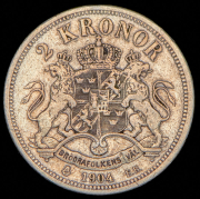 2 кроны 1904 (Швеция)