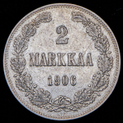 2 марки 1906 (Финляндия) L