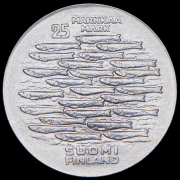 25 марок 1979 "750 лет Турку" (Финляндия)