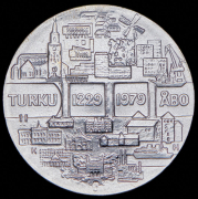 25 марок 1979 "750 лет Турку" (Финляндия)