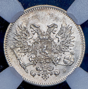 25 пенни 1917 (Финляндия) (в слабе) S