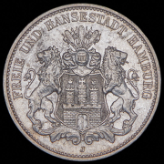 3 марки 1910 (Гамбург) J