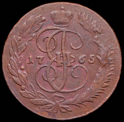 5 копеек 1765 ММ