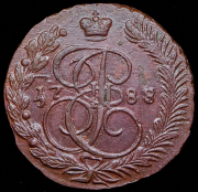 5 копеек 1788/7 ЕМ (Бит. R2, Иль. 10р.)