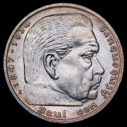 5 марок 1939 (Германия) Е