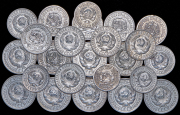 Набор из 24 сер. монет 10, 15, 20 копеек 1923-1930