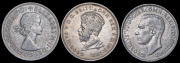 Набор из 3 сер. монет 1 флорин 1927-1959 (Австралия)