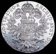 Талер 1780 "Мария Терезия". Рестрайк (Австрия)